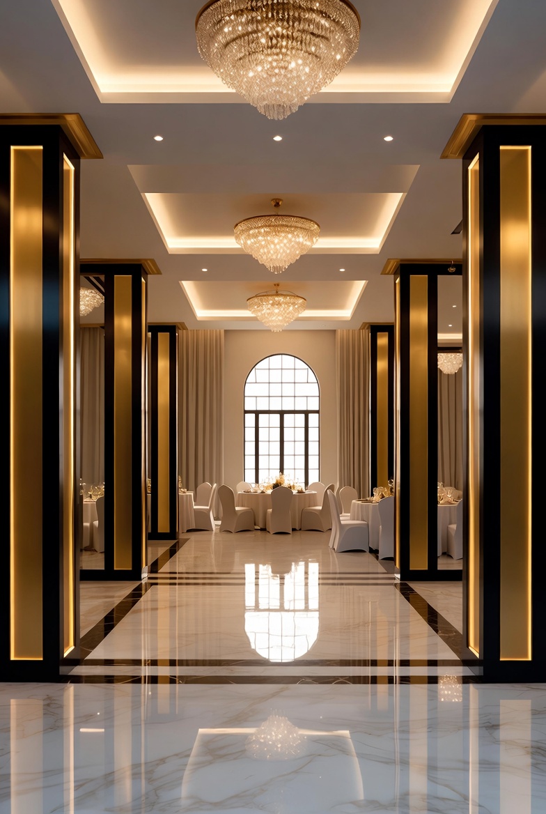 Vintage record player and vinyl collection